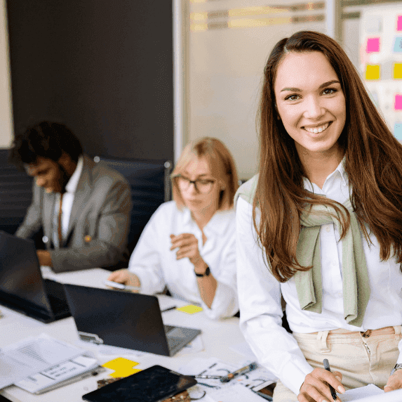 Menschen im Büro