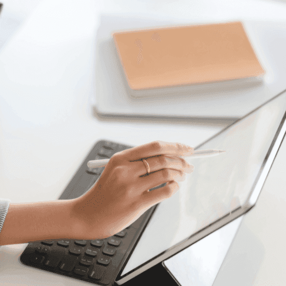 Tablet - digitales Arbeiten