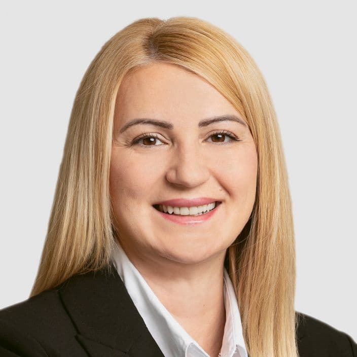 Bezirksleiterin Sania Sokol