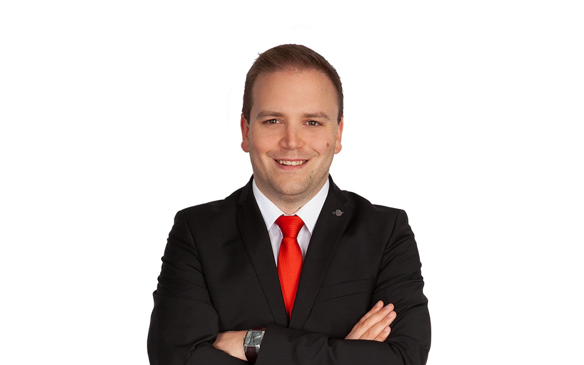 Bezirksleiter Simon Schulte