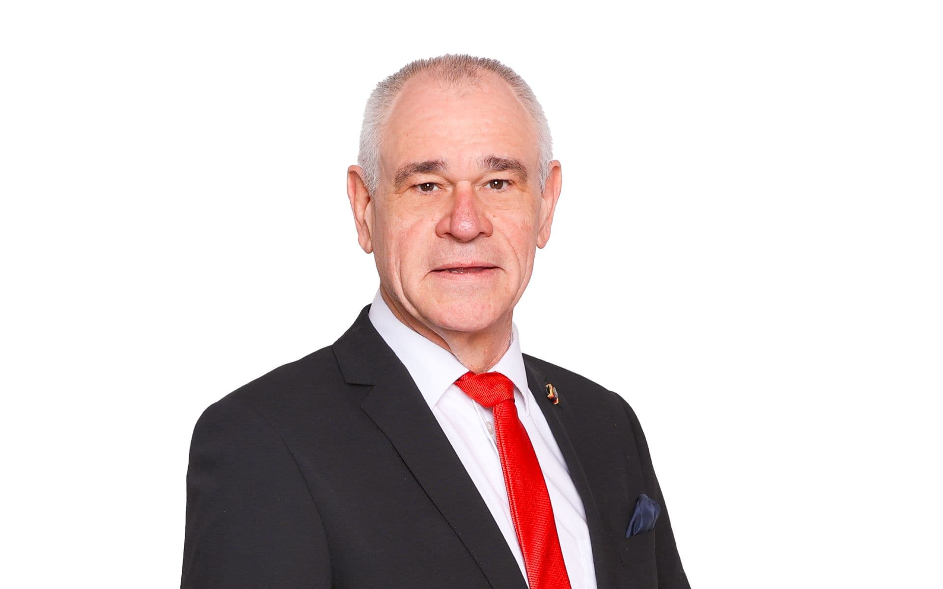 Bezirksleiter Klaus Frahm